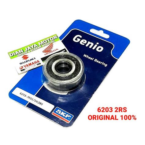 Jual LAHER BEARING BERING RODA 6203 2RS SKF ORIGINAL 100 Shopee