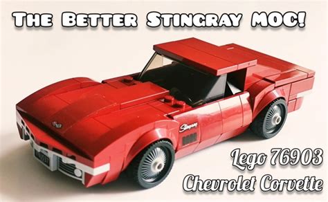 Lego Moc 76903 Corvette Stingray By Lovestone Rebrickable Build With Lego