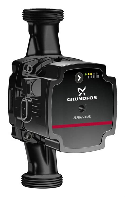 GRUNDFOS Hocheffizienz Umwälzpumpe ALPHA Solar 25 75 PN10 G1 1 2 130m