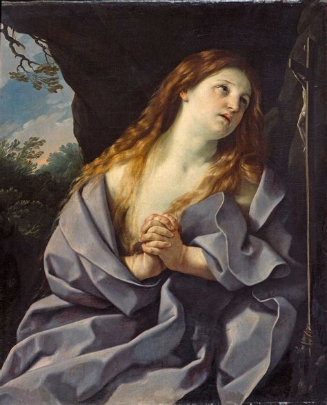 Guido Reni Saint Mary Magdalene At Prayer Museum Of Fine Arts Of The