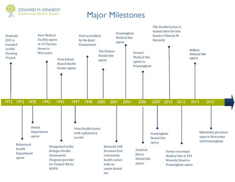 Medical History Timeline