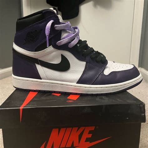 Jordan 1 court purple 2.0 in 2022 | Jordan 1 court purple, Jordans, Jordan 1