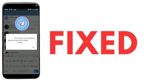 How To Fix Telegram This Message Cannot Be Displayed Youtube