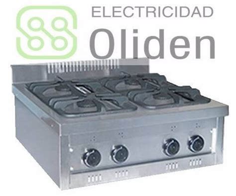 Anafe Semi Industrial Corbelli Tst Cm Acero Inoxidable Electricidad