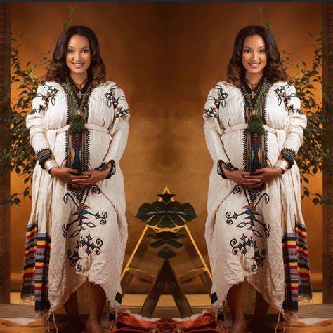 Glamorous Ethiopian Traditional Dress, Habesha Kemis, Eritrean ...