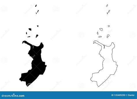 Cagayan Valley map vector stock vector. Illustration of outline - 135409290