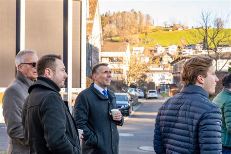 Pressebericht Baustart Sägewies III in Heiden AR