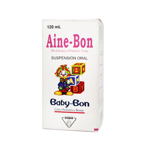 Aine Bon 25mg5ml 120ml Suspension Distribuidor De Bonin