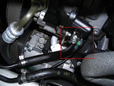 Power Steering Hose Leak Repair Mercedes Benz Forum