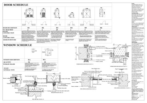 Pdf Doors And Windows Schedule