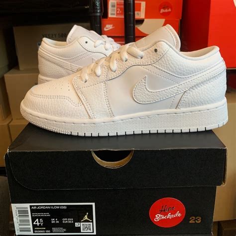 Jordan Shoes Nike Air Jordan Low Triple White Shoes 55355813