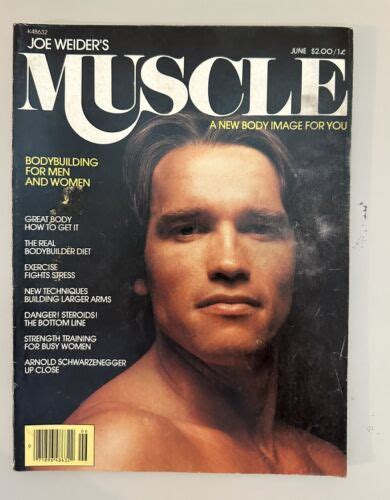 1979 June Joe Weiders Muscle Magazine Arnold Schwarzenegger B5 Ebay