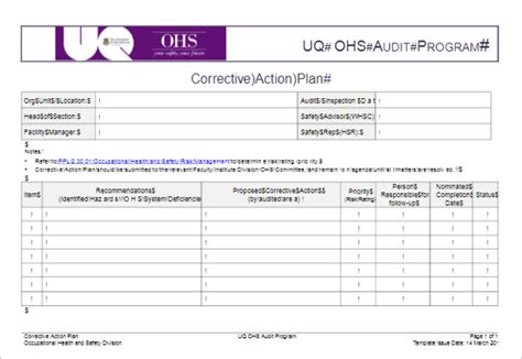 31 Action Plan Templates Free Excel Word Examples Samples