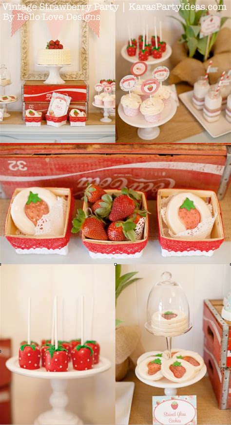 Strawberry Shortcake Themed Party