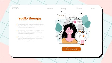 Premium Vector Speech Therapist Web Banner Or Landing Page Didactic