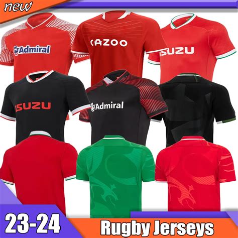 2022 2023 Wales Rugby Team Jersey Cymru Home Away Versions Training