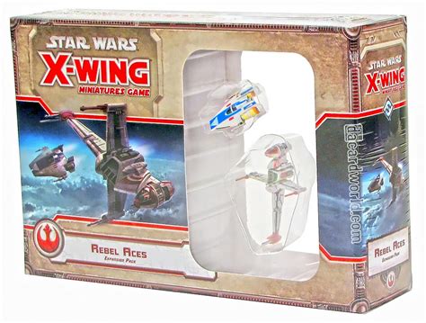 Star Wars X Wing Miniatures Game Rebel Aces Expansion Pack Da Card World