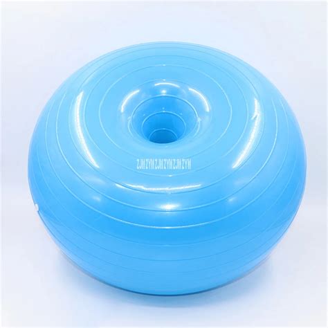 Cm Pvc Donut Yoga Ball Thickened Explosion Proof Donut Pilates Ball