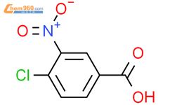 4 氯 3 硝基苯甲酸 4 Chloro 3 nitrobenzoic acid 96 99 1 上海源叶生物科技有限公司 960化工网