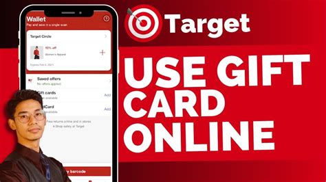 How To Use Target Gift Card Online Youtube