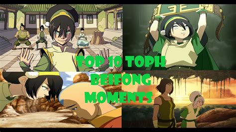 Top 10 Toph Beifong BEST MOMENTS Top 10 Character Moments Episode 54