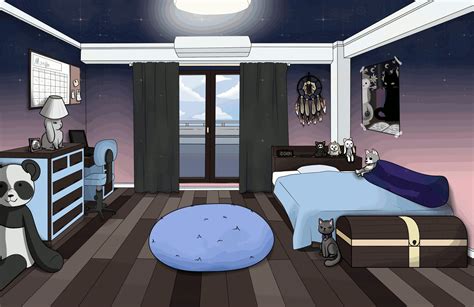 Aya's dorm room by Citsitra-Blue on DeviantArt