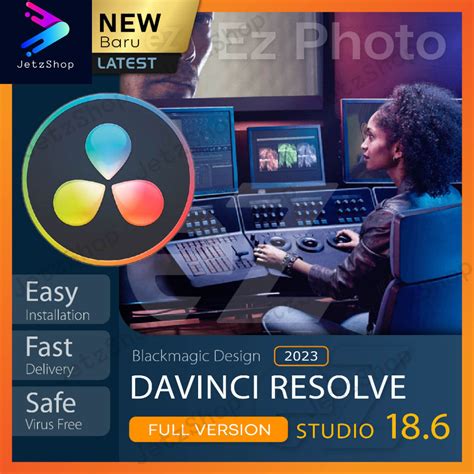 Jual Latest Blackmagic Davinci Resolve Studio V Oct Full