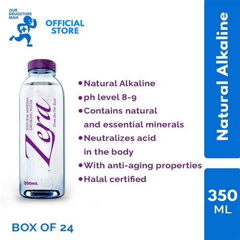 Hot chai9204963493 20 4 Bottles Free 350ml Zera Natural Alkaline water ...