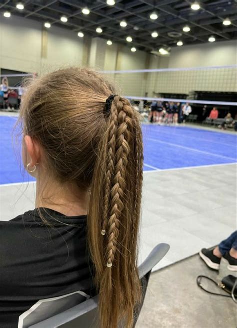 Volleyball Hair Nel 2024 Capelli Lunghi Idee Acconciature Idee Per