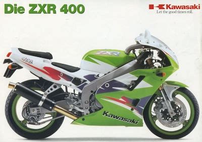 Motor Lit De Kawasaki ZXR 400 Prospekt 10 1994