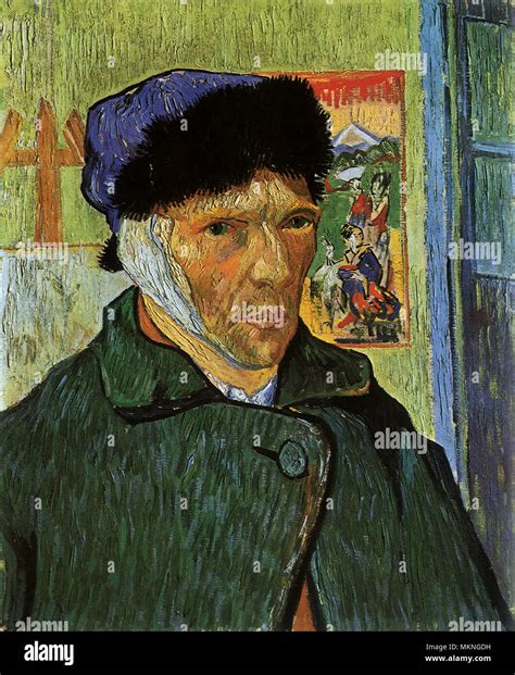 Self portrait with bandaged ear hi-res stock photography and images - Alamy