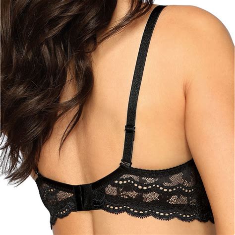 Lingerie F Minine Soutien Gorge Push Up Noir Lagerta Roza Couleur