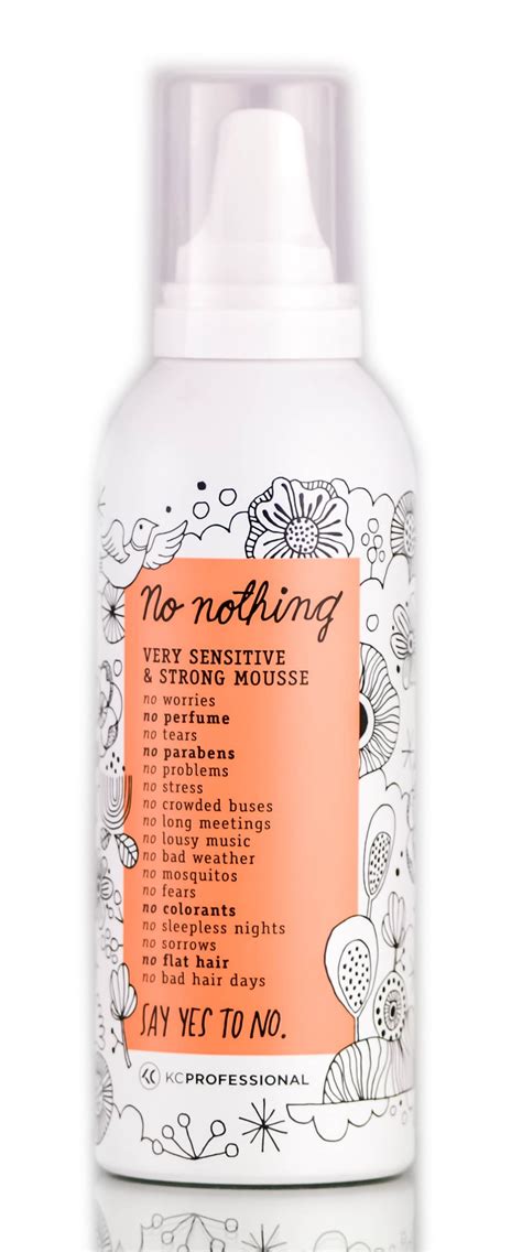 No Nothing Very Sensitive And Strong Mousse 68 Oz