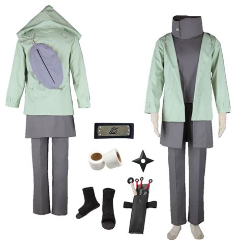 Anime Cosplay 2nd Aburame Shino Costume Halloween – CosWigShop.com