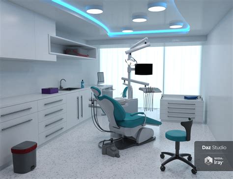 Modern Dental Clinic Daz 3d