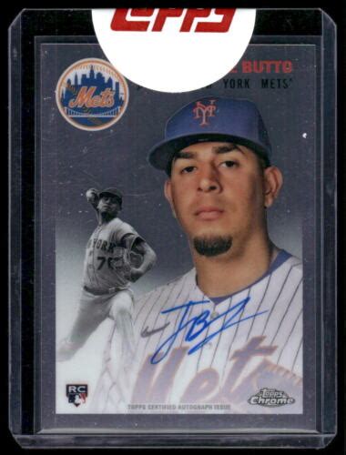 Topps Chrome Platinum Anniversary Cpa Jbu Jose Butto Autographs