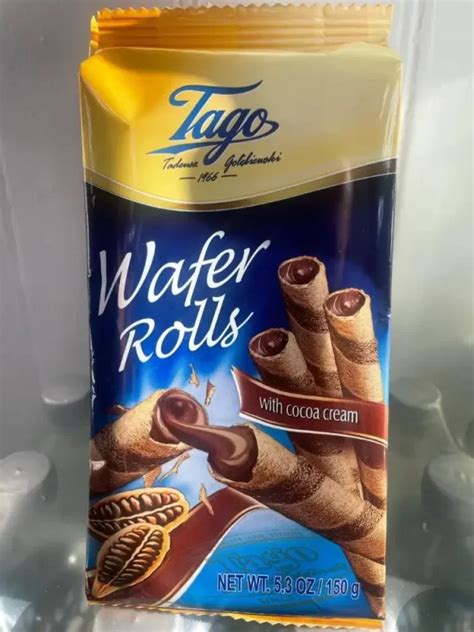 Tago Wafer Rolls With Cocoa Cream Clickhalal