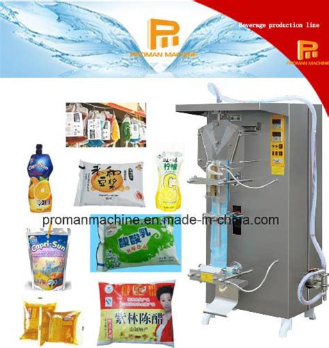 China Automatic Liquid Sachet Water Machine Drinking Water Pouch