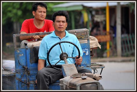 Muang Sing Street Vers Le March Georges Morel Flickr