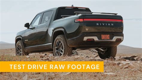 Rivian R1T Test Drive With Matt Raw Footage YouTube