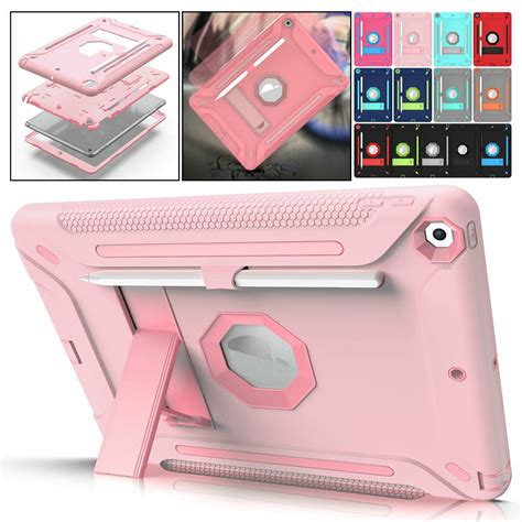 For Apple Ipad 8th Generation 102 Shockproof Tough Armor Hard Stand