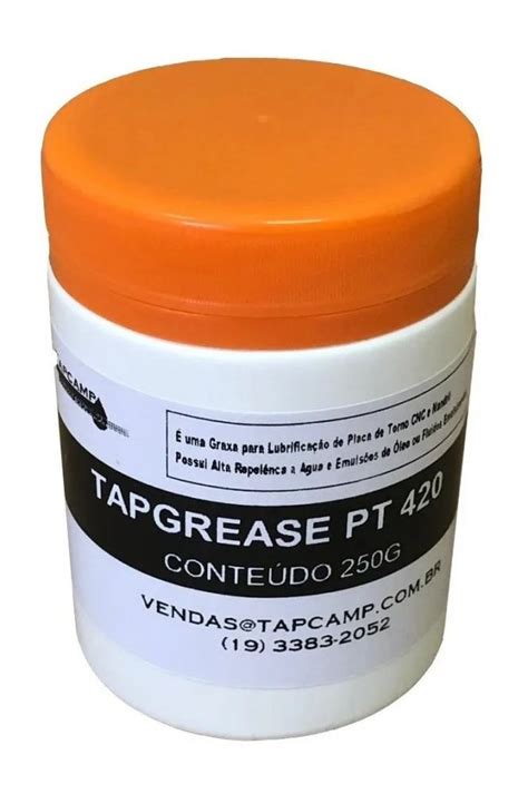 Tapcamp Solu Es Industriais Tapgrease Pt Graxa Placa De Torno G