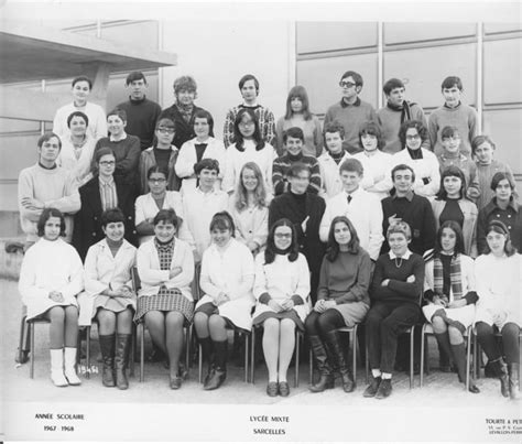 Photo De Classe Terminale Philo De 1968 Lycée Jean Jacques Rousseau