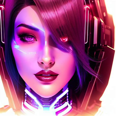 Cyberpunk Portrait 2k By Sarah Lady Death On Deviantart