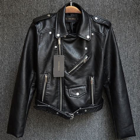 Кожаная Куртка Косуха Zara — Крутая Куртка Ру