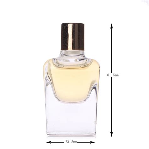 50ml 100ml Empty High Quality Cylinder Transparent OEM Glass Perfume