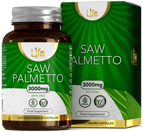 Buy LN Saw Palmetto Zinc S 3000mg Saw Palmetto Extract 15mg Zinc