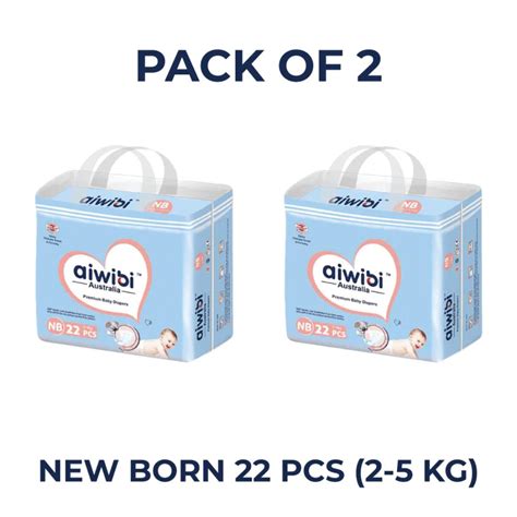 Aiwibi Diaper For New Born (22 Pcs Pack of 2) - Kinaun (किनौं) Online ...