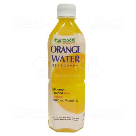 Jual Youc You C Orange Water Dus Karton Isi X Ml Jakarta