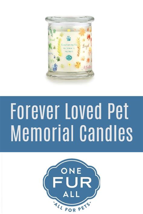 Our popular Forever Loved Pet Memorial Candles are a way to remember pets that have crossed over ...